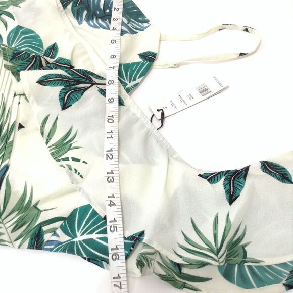 Walter Baker Green Floral Inez Midi Dress New Size Medium - Picture 5 of 8